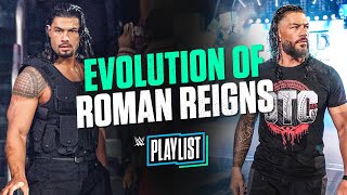 Evolution of Roman Reigns’ entrance WWE Playlist [upl. by Aynotak]