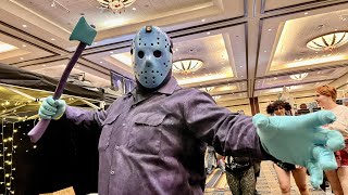 SPOOKY EMPIRE 2022 Orlando HORROR CONVENTION on Opening FRIDAY  Epic COSPLAY amp Celebrity Encounters [upl. by Ahsiuq714]