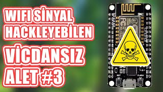 30 TLlik Vicdansız Alet 3 Etrafınızdaki WiFi Sinyallerini Hackleyebileceğiniz Değişik Aparat [upl. by Dhumma]