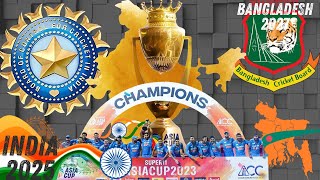 India to Host 2025 Men’s T20 Asia Cup Bangladesh in 2027 Pakistan Reacts [upl. by Nylaj]