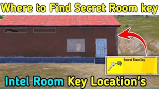 Where to Find Intel Secret Room Key in bgmi 33 Update ll Intel Room Key Location ll pubg 33 update [upl. by Amie110]