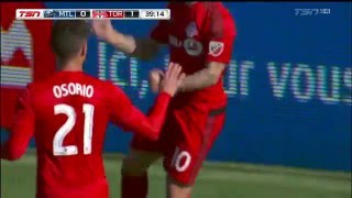 Sebastian Giovinco Goal  April 23 2016 [upl. by Nihhi98]