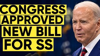 Congress Delivers Good News for Social Security Beneficiaries and SSI SSDI SSA Approved [upl. by Cos]