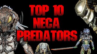 Top 10 NECA Predator 7 Inch Action Figures [upl. by Mirella]