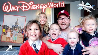 SURPRISING OUR KIDS WITH A TRIP TO DISNEY WORLD [upl. by Aneertak]