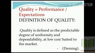 Demings 14 points TQM principles [upl. by Yeldah51]