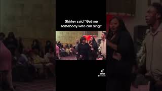 Shirley Caesar takes the mic [upl. by Netnilc]