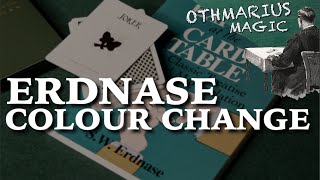 CLASSIC ERDNASE COLOUR CHANGE sleight of hand [upl. by Dhiman]