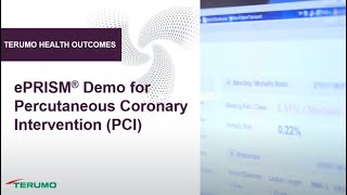 ePRISM Demo for Percutaneous Coronary Intervention PCI  Terumo Health Outcomes [upl. by Garceau]