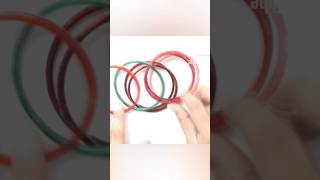 Try this amazing trending DIY Bangle this Navratri oldbanglecraft craft handmade navratri [upl. by Jammie]