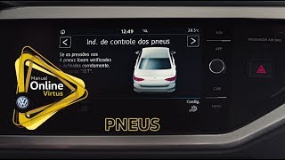 Pneus  Manual Online Virtus  VWBrasil [upl. by Annaegroeg]