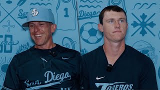 USD Baseball Postgame Media  4624 [upl. by Gnauq]