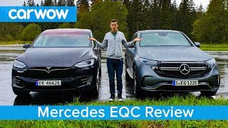 Mercedes EQC 2020 review  see if its a Tesla Model X beater [upl. by Geerts]