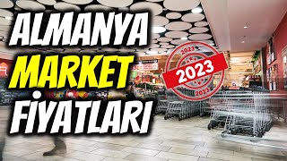 ALMANYADA MARKET ALIŞVERİŞİ 🛒2023 Son Market Fiyatları [upl. by Savdeep746]