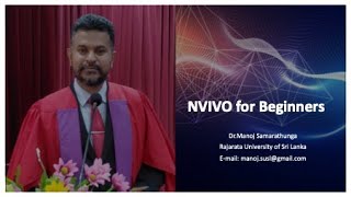 NVIVO for Beginners [upl. by Yellac938]