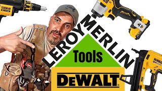 Repaso a las Herramientas DEWALT en Leroy Merlin [upl. by Ellehsal]