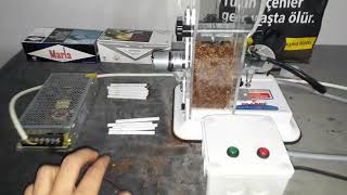 ELEKTRİKLİ SİLİM SİGARA SARMA MAKİNESİ  TOP O MATİC  05510957617 [upl. by Anyt]