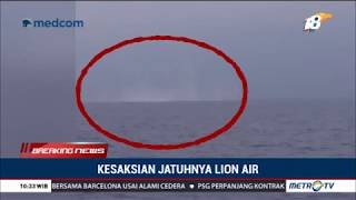 Awak Kapal Tugboat AS Jaya II Saksikan Jatuhnya Lion Air JT610 [upl. by Asta172]