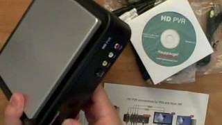 Unboxing Hauppauge HD PVR  Personal HDTV Recorder [upl. by Kaspar849]