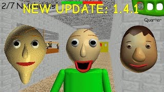 NEW OFFICIAL UPDATE 141  Baldis Basics in Education and Learning [upl. by Ostap537]