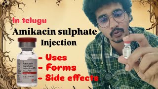 Amikacin injection complete details in Telugu by Dr Mukesh health doctor viralvideo [upl. by Einahets994]