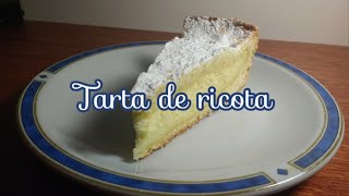 Tarta de ricota húmeda  ¡Receta fácil en 2 minutos  Ernes Cocina [upl. by Einnal]