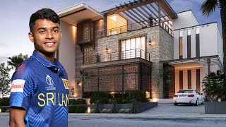 Dunith Wellalage Srilanka Cricketer Lifestyle 2024 Biography Net Worth GirlFriend Facts amp Income [upl. by Sturges]