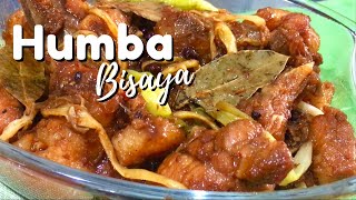 HUMBA BISAYA  Cebu  WITH PINEAPPLE JUICE  FILIPINO BRAISED PORK RECIPE  SIMPLENG LUTO NG HUMBA [upl. by Spoor134]