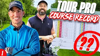 Can Tour Pro golfer beat PUBLIC course record [upl. by Eisteb]