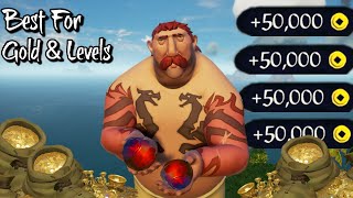 The BEST Way to get Gold and Emissary Levels in Season 13 Sea of Thieves [upl. by Martinson]