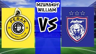 REACTION LIVE PERAK FC VS JDT  LIGA SUPER MALAYSIA 2024 [upl. by Shel]