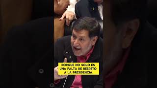 Fernández Noroña explica el altercado con el líder del PRI ‘Alito’ Moreno [upl. by Eimmak384]