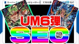 【配列動画】スーパードラゴンボールヒーローズ UM6弾【200枚】 [upl. by Desimone]