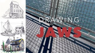 Drawing JAWS locations on Marthas Vineyard [upl. by Myrta]