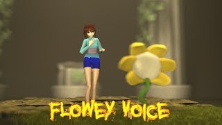 SFMUndertale Flowey Voice Animation  Voiced by David Near [upl. by Haroppizt]