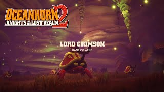 Oceanhorn 2 Knights of the Lost Realm  Lord Crimson [upl. by Asirak334]