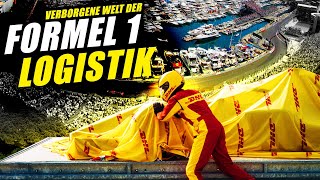 500 Trucks für 20 F1Autos Wie funktioniert die Formel 1 Logistik beim Monaco GP [upl. by Alesig]