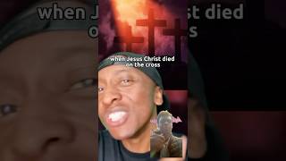 What happened when jesus died in the cross greenscreen hellcoming hope bible shorts [upl. by Map317]