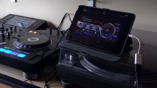 Pioneer RMX1000 iPad App with Pioneer XDJRX mp3 and vinyl demo [upl. by Wallis463]