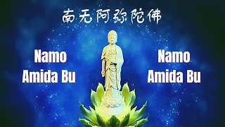 Reciting Namo Amida Bu  南無阿彌陀佛 one sincerely takes refuge in The Inconceivable Light of Wisdom [upl. by Nida]