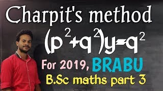 Charpits Method For Solving Partial Differential Equation [upl. by Bartholemy427]