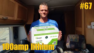 LITHIUM ACCU GEPLAATST IN DE CAMPER EN EEKHOORNS VOEREN 67 [upl. by Alyson]