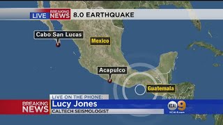 Earthquake With Magnitude Of 80 Rattles Southern Mexico [upl. by Heilner]