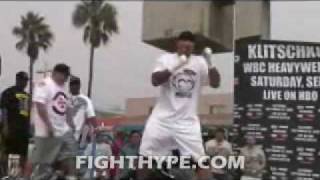 CHRIS ARREOLA OPEN WORKOUT [upl. by Dorolice]