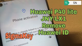 Huawei P40  P40 Lite  P40 Pro Huawei ID Remove Last Update 2021 [upl. by Surat]