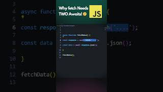 JavaScript fetch Needs TWO Awaits 🤔  Understand Async Code Like a Pro fetchapi [upl. by Akerdna340]