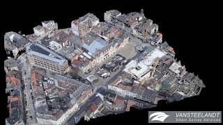 Plan3D Kortrijk Schouwburgplein 3D pointcloud [upl. by Tcideneb]