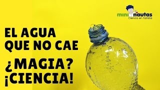 El agua que no cae  mininautas  Experimentos de ciencia para niños [upl. by Cecily]