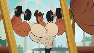 Muscle Cartoon Clip  Taffy 3 [upl. by Stephannie]