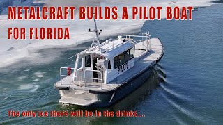 Metalcraft Marine sends a Pilot Boat to Florida 4K [upl. by Volnak]